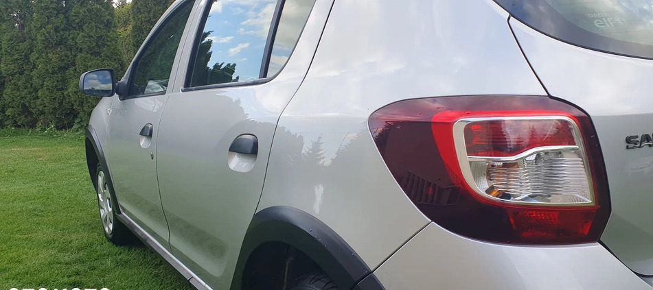 Dacia Sandero Stepway cena 21999 przebieg: 112000, rok produkcji 2013 z Pasłęk małe 596